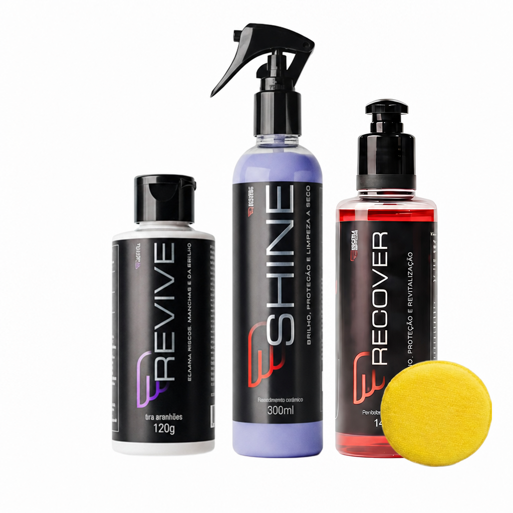 Kit House Of Motors Shine + Recover + Revive